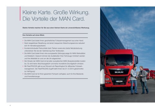 Servicebroschüre MAN Card