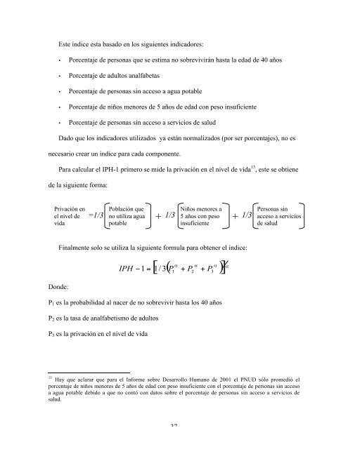 El concepto de desarrollo humano, su importancia y aplicaciÃ³n en ...