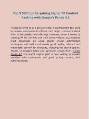 Top 5 SEO tips for gaining higher PR Content Ranking with Google’s Panda 4.2.pdf