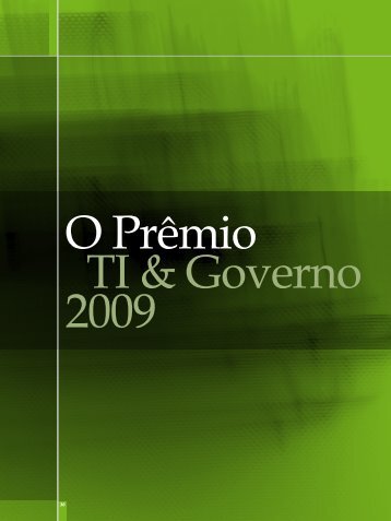 O Prêmio TI & Governo 2009