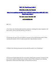 MKT 421 Final Exam Guide 3.pdf