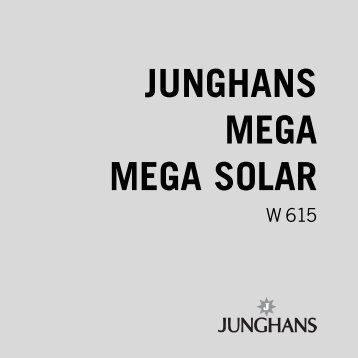 JUNGHANS MEGA MEGA SOLAR - Corner Shop