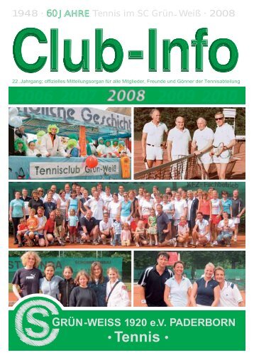 Der Tennis- club im Internet immer aktuell unter - TC Grün-Weiß ...