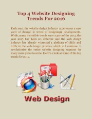 Top 4 Website Designing Trends For 2016.pdf