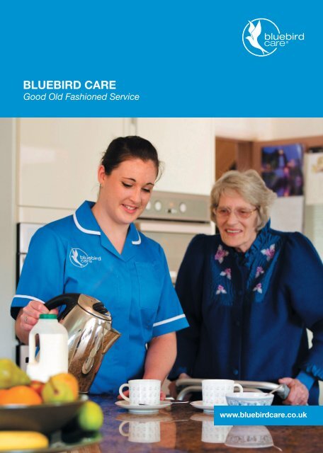 Bluebird Care Exeter & East Devon - Flip Brochure