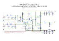 CD53/57/63/67 Discrete Output Stage with ... - Ray's Audio Page