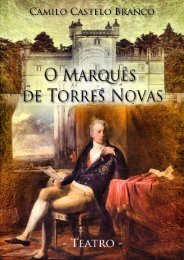 O MARQUÊS DE TORRES-NOVAS