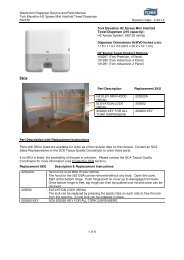 Washroom Dispenser Service and Parts Manual Tork Elevation H2 ...