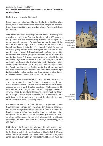Bericht - Deutsches Glockenmuseum auf Burg Greifenstein e.V.