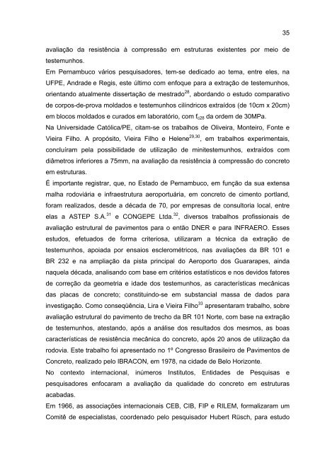 avaliação da resistência à compressão do concreto através ... - Unicap