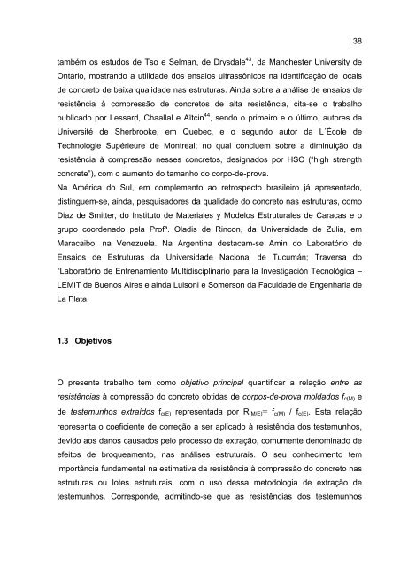 avaliação da resistência à compressão do concreto através ... - Unicap