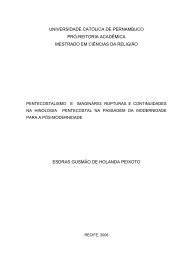 universidade católica de pernambuco pró-reitoria ... - Unicap