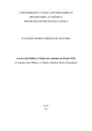 A-cerca da Política e Clínica do Autismo no Século XXI - Unicap