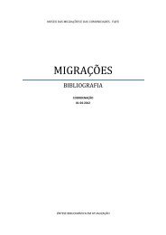 MIGRAÇÕES