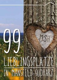 99 Lieblingsplätze in Mansfeld-Südharz
