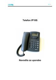 Telefon IP10S Navodila za uporabo