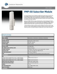 PMP 450 Subscriber Module