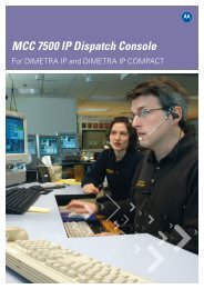 MCC 7500 IP Dispatch Console