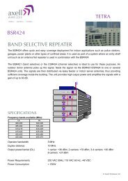 Band Selective RepeateR BSR424 tetRa