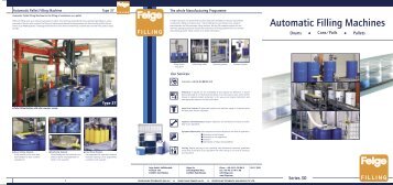 Automatic Filling Machines