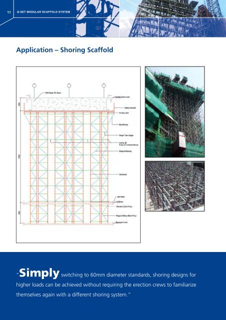 Q-SET MODULAR SCAFFOLD SYSTEM