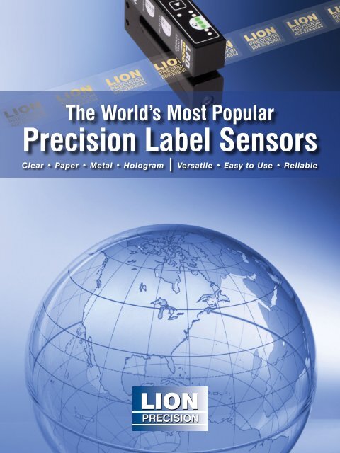 The World's Most Popular Precision Label Sensors - Lion Precision