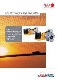 SAF INTRADISC plus INTEGRAL - saf-holland