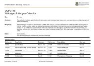 Series 116/A - UQ Library - University of Queensland