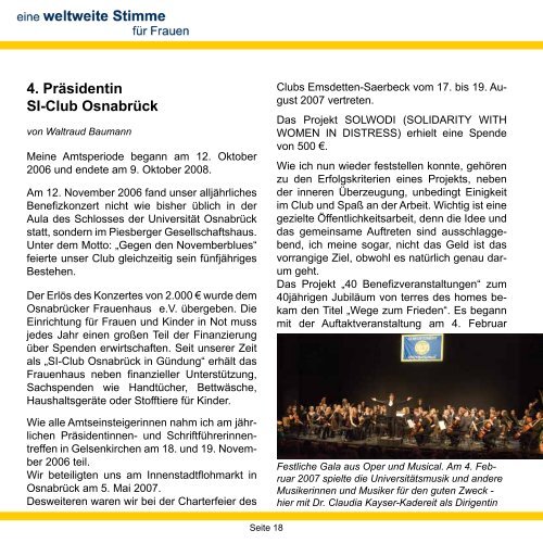 SI Club Osnabrück in Gründung - soroptimist-osnabrueck.de