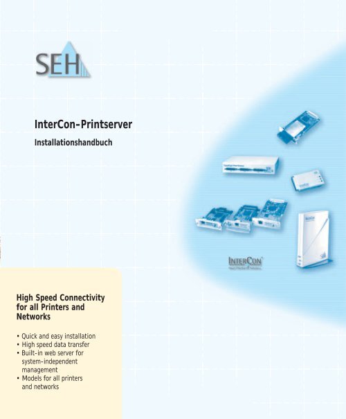 InterCon-Printserver - SEH Computertechnik GmbH