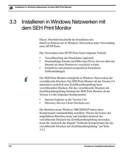 InterCon-Printserver - SEH Computertechnik GmbH