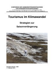 Tourismus im Klimawandel − Strategien zur ... - SAB