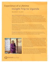 Insight Trip to Uganda