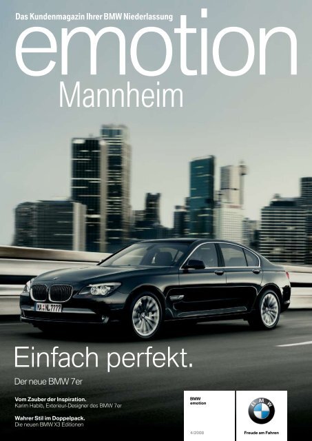 emotion Ausgabe 4/2008 (PDF, 1823k) - BMW Niederlassung ...