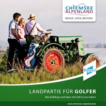 Golfen im Chiemsee-Alpenland (PDF) - Tagungen - Chiemsee