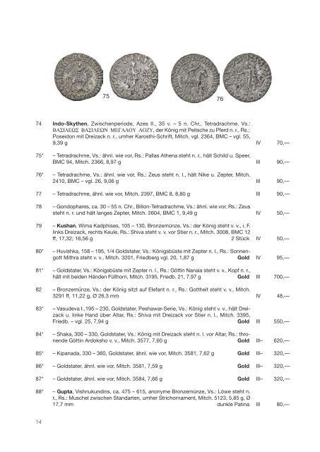 Kölner Münzkabinett Auktion 94 - Tyll Kroha - Kölner Münzkabinett