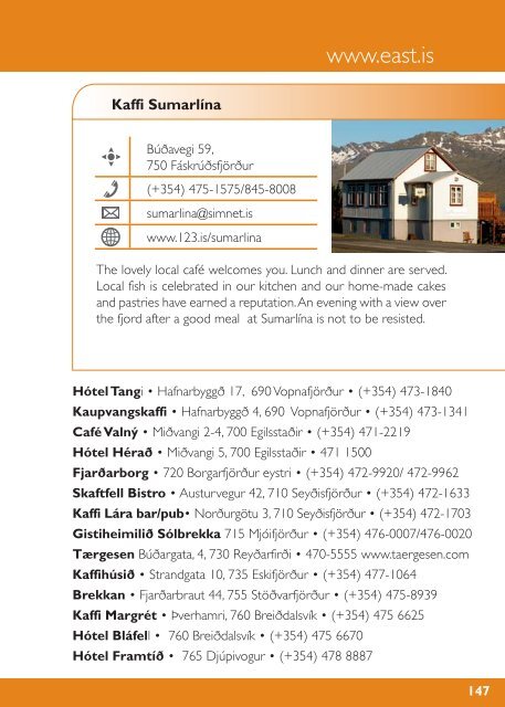 The Official Tourist Guide - East Iceland