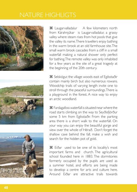 The Official Tourist Guide - East Iceland