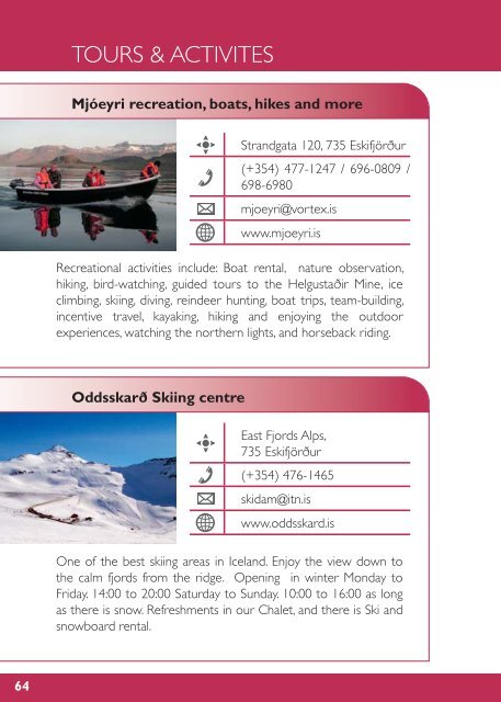 The Official Tourist Guide - East Iceland