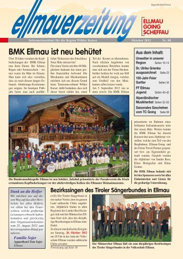 Ellmauer Zeitung Oktober 2012 PDF (ca. 20 MB - Ellmau Info