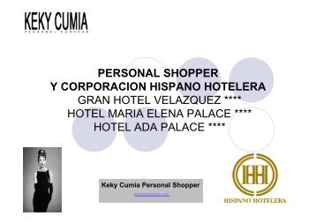 Keky Cumia Personal Shopper - Hoteles CHH