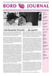 «Ich brauche Freizeit … du auch?» - Verein RHYBOOT