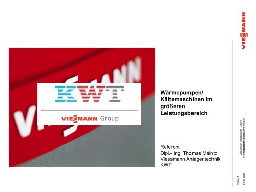 GroÃŸwÃ¤rmepumpen, Thomas Maintz (viessmann) - RWE