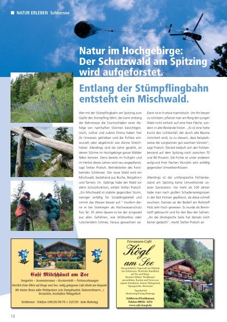 schliersee | fischbachau | bayrischzell kostenloses - Schöne Zeiten