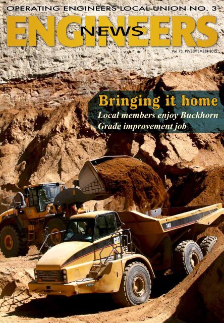 Engineers News: Bringing it home, Sept. 2015