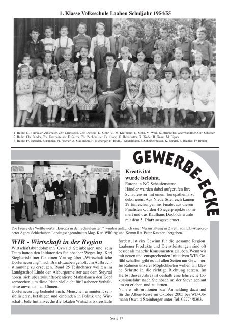 GEMEINDEZEITUNG - 31 - Juli 2005 (2 MB) (0 bytes - Brand-Laaben