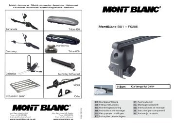 MontBlanc BU1 + FK205