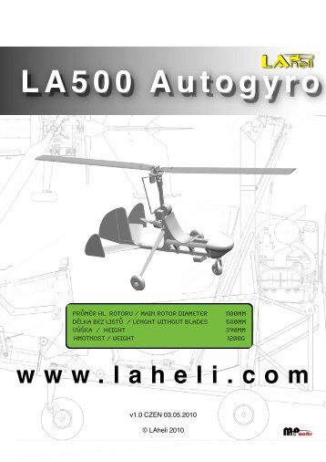 LA500 Autogyro - HeliFleet.com