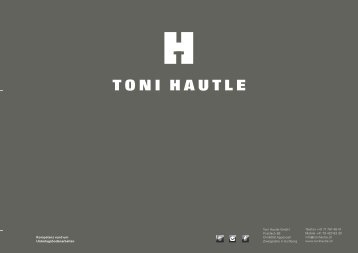 Referenzliste - Toni Hautle GmbH, Appenzell