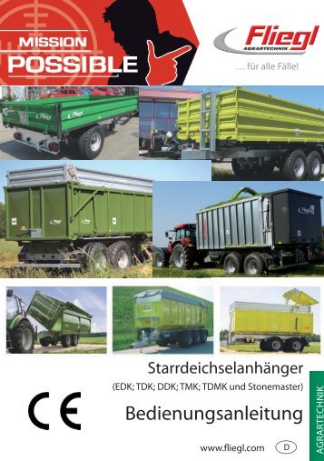 Starrdeichselanhänger - Titelblatt 2010.indd - Fliegl Bau